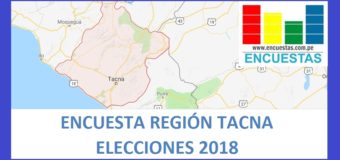 Encuesta Gobierno Regional de Tacna – Setiembre 2018