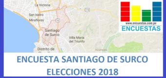 Encuesta Santiago de Surco – Setiembre 2018