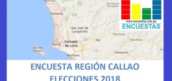 Encuesta Gobierno Regional del Callao – Setiembre 2018