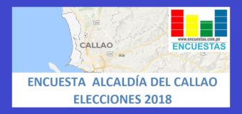 Encuesta Alcaldía del Callao, Setiembre 2018