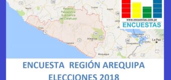 Encuesta Región Arequipa – Setiembre 2018
