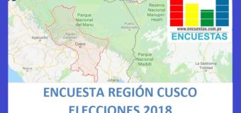 Encuesta Región Cusco – Agosto 2018