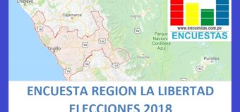 Encuesta Gobierno Regional de La Libertad – Setiembre 2018