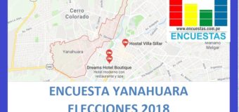 Encuesta Alcaldía de Yanahuara – Agosto 2018