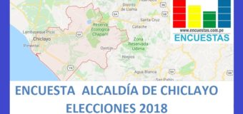 Encuesta Alcaldía Provincial de Chiclayo – Setiembre 2018