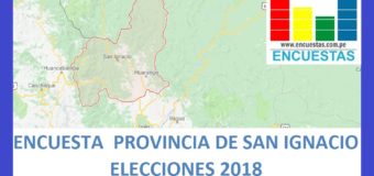 Encuesta Alcaldía Provincial de San Ignacio – Setiembre 2018