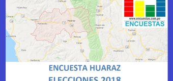 Encuesta Alcaldía de Huaraz – Agosto 2018
