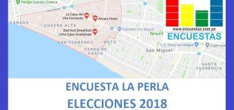 Encuesta Alcaldía de La Perla – Setiembre 2018