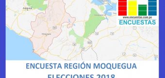 Encuesta Gobierno Regional de Moquegua – Junio 2018