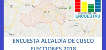 Encuesta Alcaldía Provincial de Cusco – Setiembre 2018