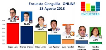 Encuesta Cieneguilla, ONLINE – 18 Agosto 2018