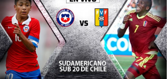 Sudamericano Sub-20: Chile vs Venezuela EN VIVO