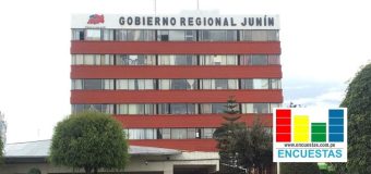 Encuesta Gobierno Regional de Junín – Setiembre 2022