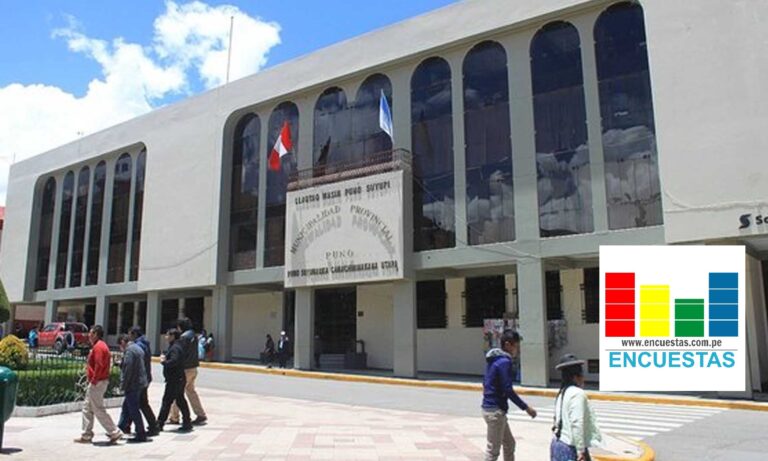 Encuesta Alcaldía de Puno – Febrero 2025